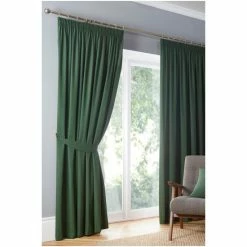 Fusion Green Dijon Pencil Pleat Curtains -Fusion Shop unnamed file 140