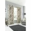 Fusion Grey Ensley Eyelet Curtains