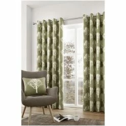 Fusion Green Woodland Eyelet Curtains -Fusion Shop unnamed file 198