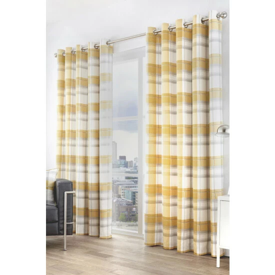 unnamed-file-208.jpg Fusion Yellow Balmoral Check Eyelet Curtains -Fusion Shop unnamed file 208