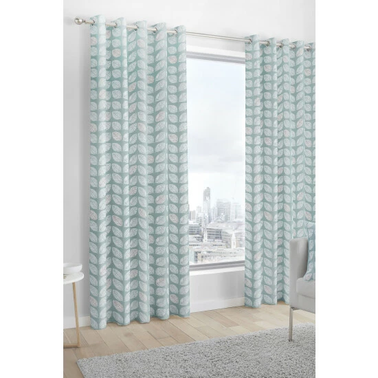 unnamed-file-22.jpg Fusion Duck Egg Blue Delft Skandi Geo Leaf Lined Eyelet Curtains -Fusion Shop unnamed file 22