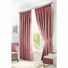 Fusion Pink Dijon Pencil Pleat Curtains