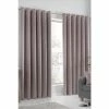 Fusion Pink Strata Eyelet Curtains