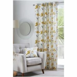 Fusion Yellow Dacey Eyelet Curtains -Fusion Shop unnamed file 279