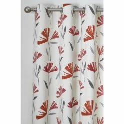 Fusion Red Dacey Eyelet Curtains -Fusion Shop unnamed file 283