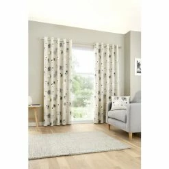 Fusion Natural Dotty Sheep Curtains