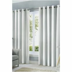 Fusion White Sorbonne Eyelet Curtains -Fusion Shop unnamed file 295