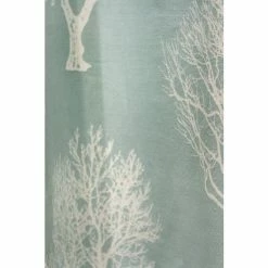 Fusion Duck Egg Blue Woodland Trees Jacquard Lined Eyelet Curtains -Fusion Shop unnamed file 303