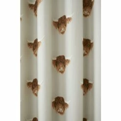 Fusion Natural Highland Cow Eyelet Curtains -Fusion Shop unnamed file 331