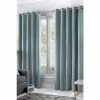 Fusion Blue Sorbonne Eyelet Curtains