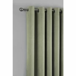 Fusion Green Strata Eyelet Dim Out Curtains Eyelet Curtains -Fusion Shop unnamed file 359