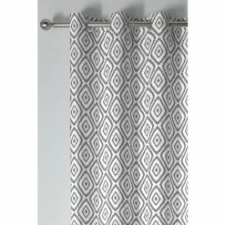 Fusion Silver Navaho Cotton Eyelet Curtains 2 Fusion Silver Navaho Cotton Eyelet Curtains -Fusion Shop unnamed file 363