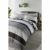 Fusion Grey Hendra Reversible Duvet Cover And Pillowcase Set