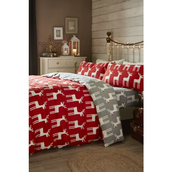 unnamed-file-422.jpg Fusion Grey Christmas Reindeer Brushed Cotton Duvet Cover And Pillowcase Set -Fusion Shop unnamed file 422