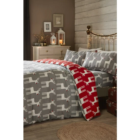 unnamed-file-423.jpg Fusion Grey Christmas Reindeer Brushed Cotton Duvet Cover And Pillowcase Set -Fusion Shop unnamed file 423