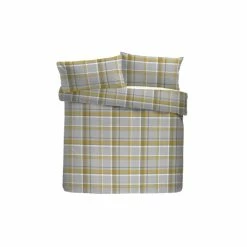 Fusion Ochre Yellow Check Duvet Cover And Pillowcase Set 2 Fusion Ochre Yellow Check Duvet Cover And Pillowcase Set -Fusion Shop unnamed file 483