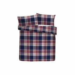 Fusion Berry Red Edwards Check Duvet Cover And Pillowcase Set 3 Fusion Berry Red Edwards Check Duvet Cover And Pillowcase Set -Fusion Shop unnamed file 559