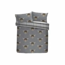 Fusion Grey Highland Cow Easy Care Duvet Cover And Pillowcase Set 4 Fusion Grey Highland Cow Easy Care Duvet Cover And Pillowcase Set -Fusion Shop unnamed file 573