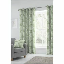 Fusion Green Eyelet Curtains -Fusion Shop unnamed file 7