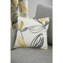 Fusion Yellow Ensley Square Cushion