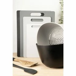 Fusion 4 Pack Black Chopping Boards