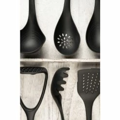 Fusion Set Of 6 Black Nylon Utensils