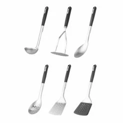 Fusion Set Of 6 Black Utensils -Fusion Shop unnamed file 775