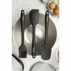 Fusion Set Of 3 Black Silicone Tools & Whisk