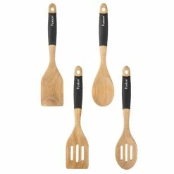 Fusion Set Of 4 Brown Wooden Tools 2 Fusion Set Of 4 Brown Wooden Tools -Fusion Shop unnamed file 790