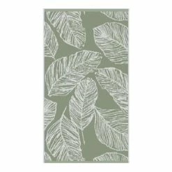 Fusion Green Matteo Jacquard Towel