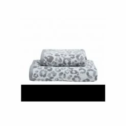 Fusion Grey Animal Print Jacquard Towel -Fusion Shop unnamed file 836