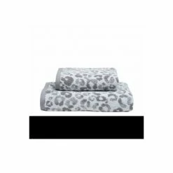 Fusion Grey Animal Print Jacquard Towel -Fusion Shop unnamed file 837